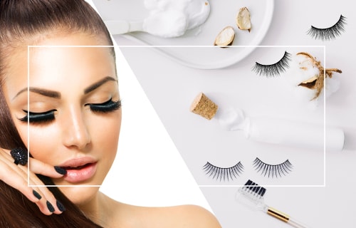 How to Clean False Eyelashes banner mob
