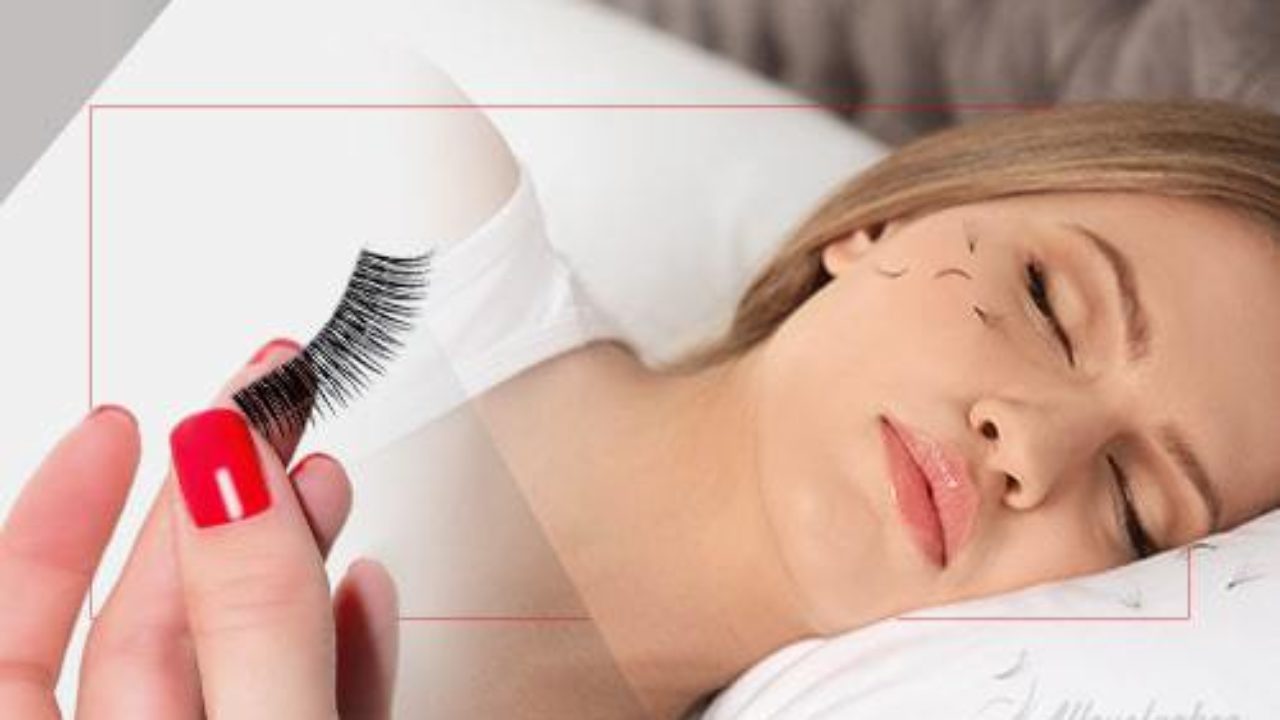Is It Bad to Sleep With Fake Eyelashes on?